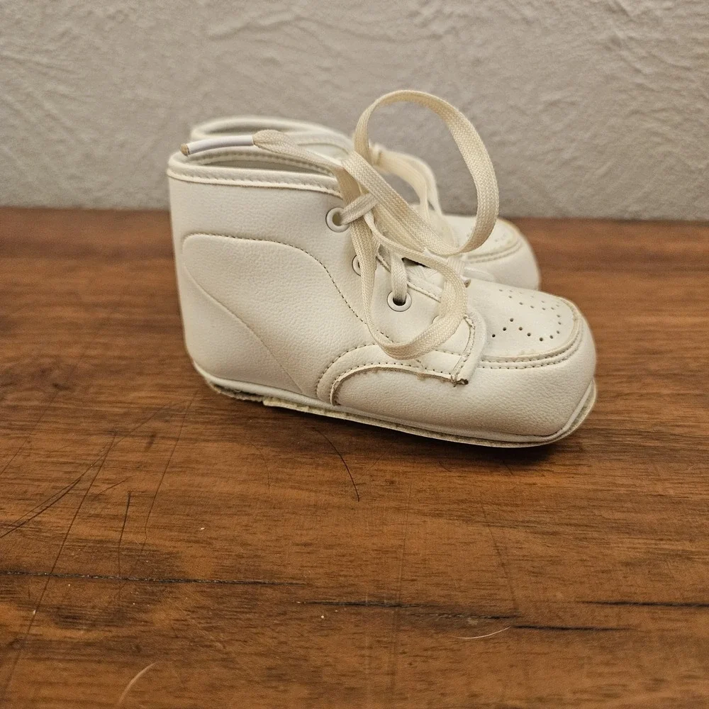 Vintage Doveen Wash & Wear Baby Deer Shoes Size 2 In‎ Original Box Early Walkers
